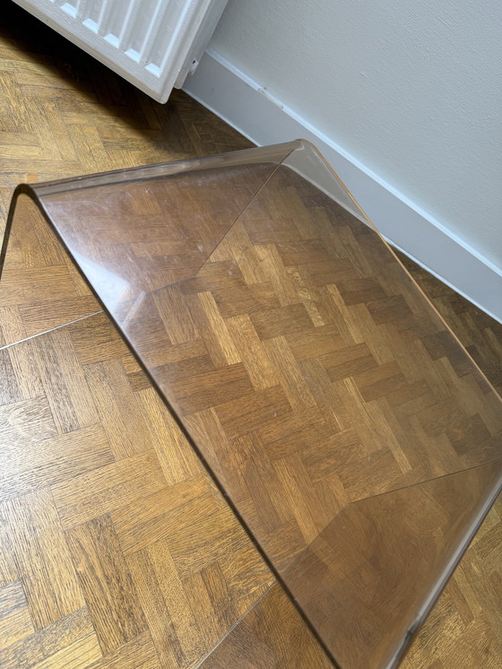 Image 1 of 3x Beistelltisch plexi verre fumé