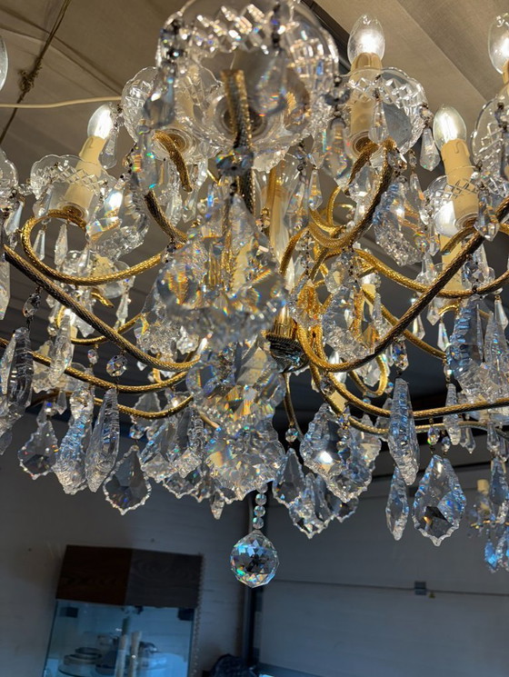 Image 1 of 2 capitals faustig swarovski chandeliers type 73712/18