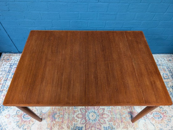 Image 1 of Table de salle à manger extensible vintage, années 1960