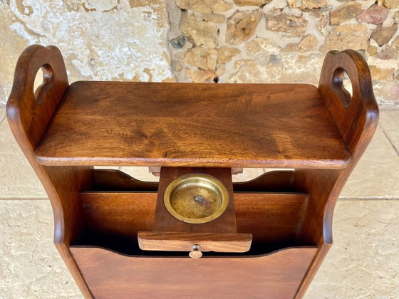Tavolino laterale vintage di metà secolo con portariviste, anni '60 – Tavolini, Wood (photo 8 of 24)