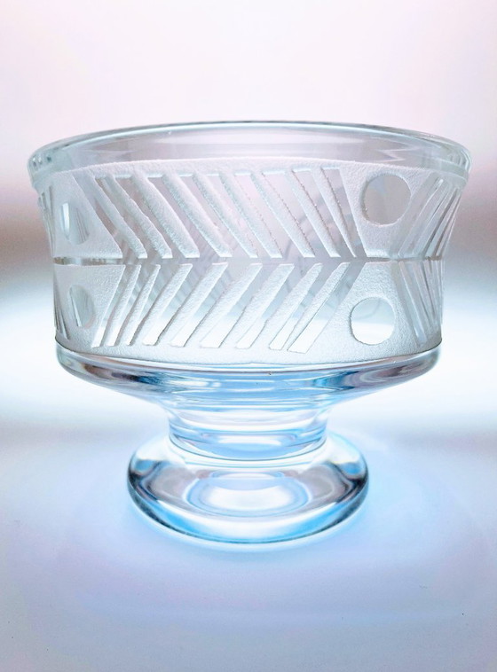 Image 1 of Rare millésime suédois- Bertil Vallien - IKAROS- grand bol des années 1960