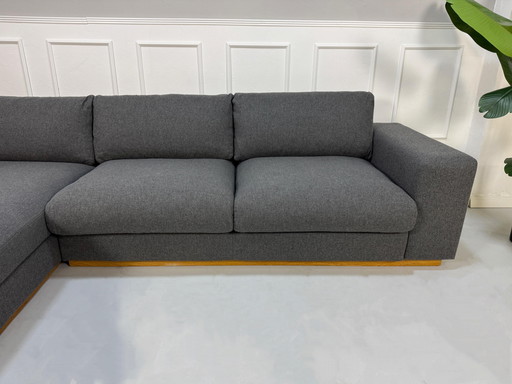 Bolia Sepia Sofa Designer Stoff Grau Couch 3-Sitzer Ecksofa