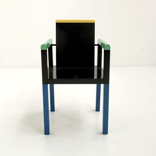 Chaise Palace par George Sowden pour Memphis Milano, années 1980