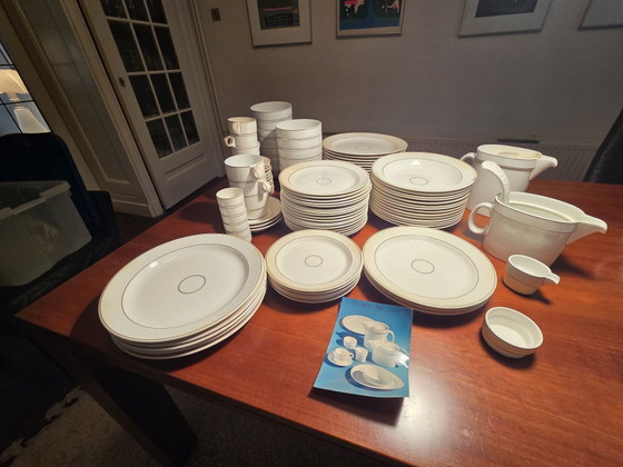 Vaisselle en porcelaine Gustavsberg 101 pièces vintage, Blanc (photo 2 sur 7)