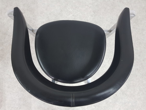 Image 1 of 5x skai chroom design stoelen