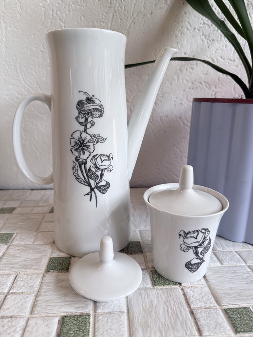 Mosa Maastricht koffiekan y suikerpot