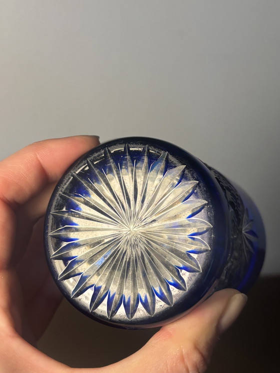 Flacone Profumo Baccarat Raro Overlay Prima del 1936 – Oggetti decorativi, Cristallo (photo 9 of 10)
