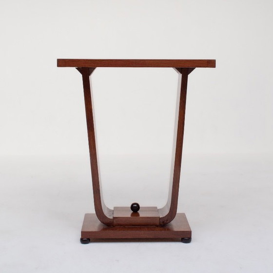 Image 1 of Art Deco Console Table in Walnut