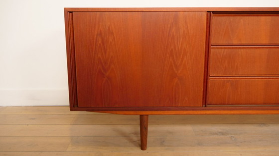Image 1 of Vintage sideboard | Sliding doors | Scandinavian design | 183cm