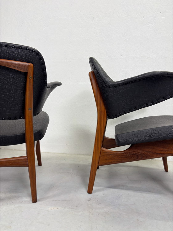 Image 1 of Vintage Pinguin Armchairs Louis van Teeffelen