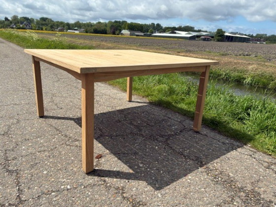 Image 1 of Royal Botania Premium zware teakhouten tuintafel 140x140cm 