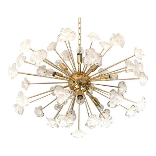 Eigentijdse Murano glas Sputnik Bloemen Italiaanse Handgemaakte Kroonluchter