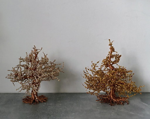 Set van 2 Feng Shui parelbomen