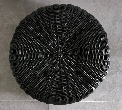 Ikea Hocker ("meditation pouf") Ottman black 1990's