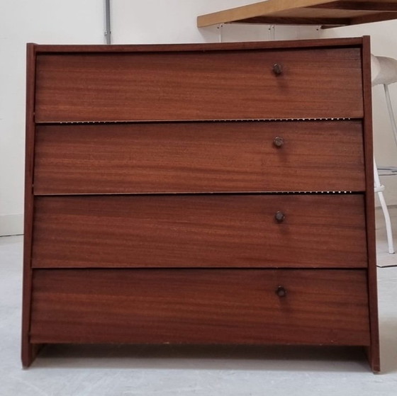 Image 1 of Mid Century schoenenkast