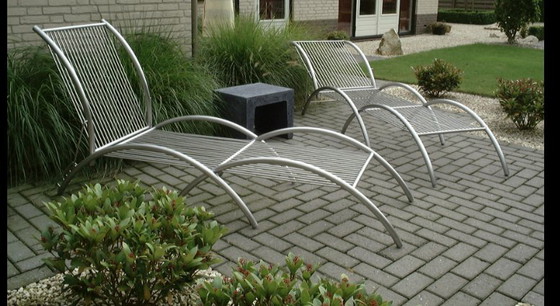 Image 1 of Sedia da giardino Gardinox Altro lounger in acciaio inox