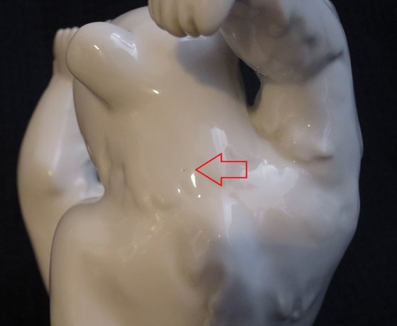 KPM Berlin Large Playing Bear White 18 cm high – Decorative Objects, Porcelain (photo 6 of 8)