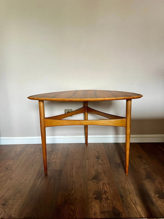 Zeldzaam! Mid Century Bijzettafel, Karl-Erik Ekselius voor JOC Vetlanda, jaren 60 Scandinavisch Modern – Wood (photo 3 of 10)