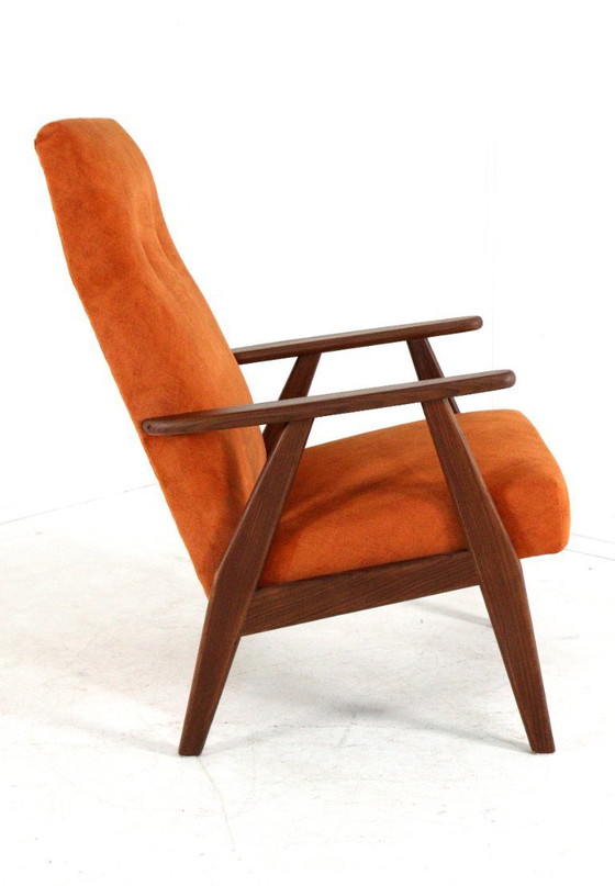Image 1 of Vintage fauteuil 'Waalre' nieuw gestoffeerd