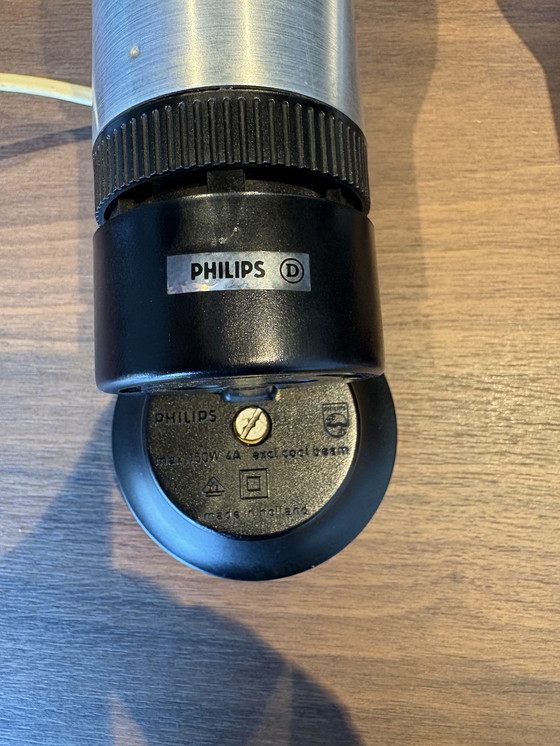 Image 1 of 2x Philips vintage chromen spots