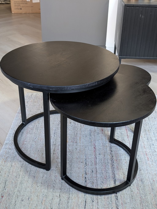 Tables basses rondes