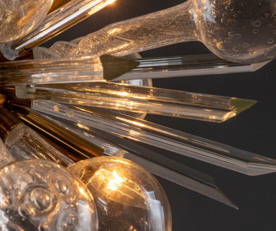 Image 1 of Kroonluchter EXPLOSE, René Roubíček, jaren 60-70, Tsjechoslowakije