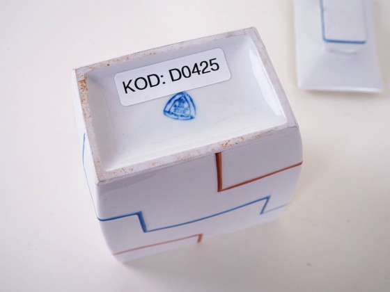 Image 1 of Ceramic vase, modernist design, 1970s, made in Italy