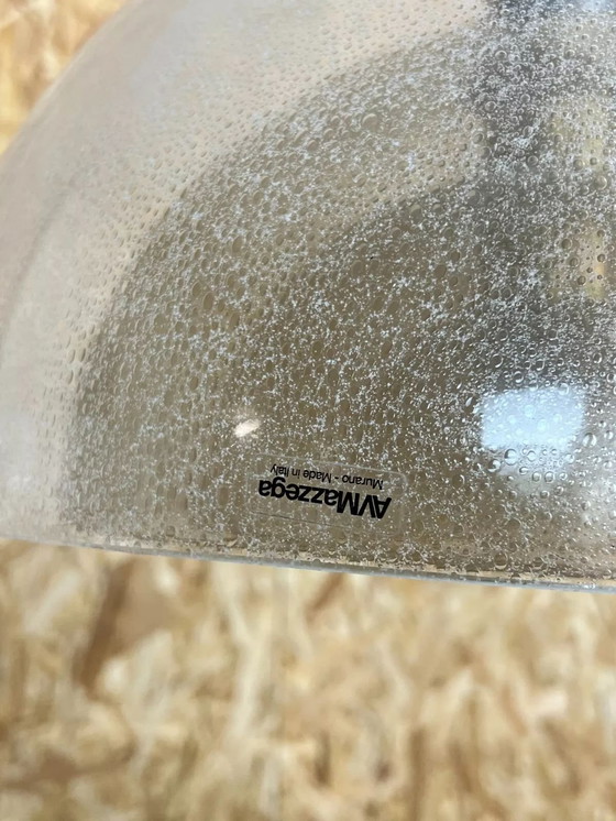 Image 1 of Lámpara de araña de cristal Pulegoso de Carlo Nason para Mazzega, años 60 y 70, diseño de la década de 1960