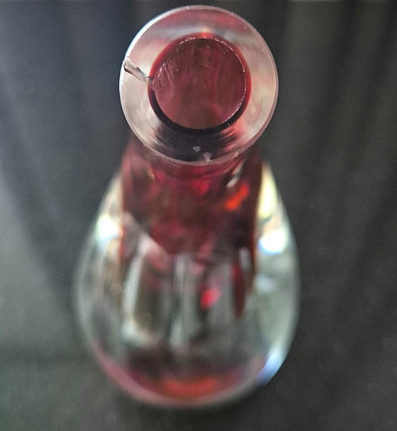 Image 1 of Jarrón de Murano de mediados de siglo, estilo moderno, con forma de gota.