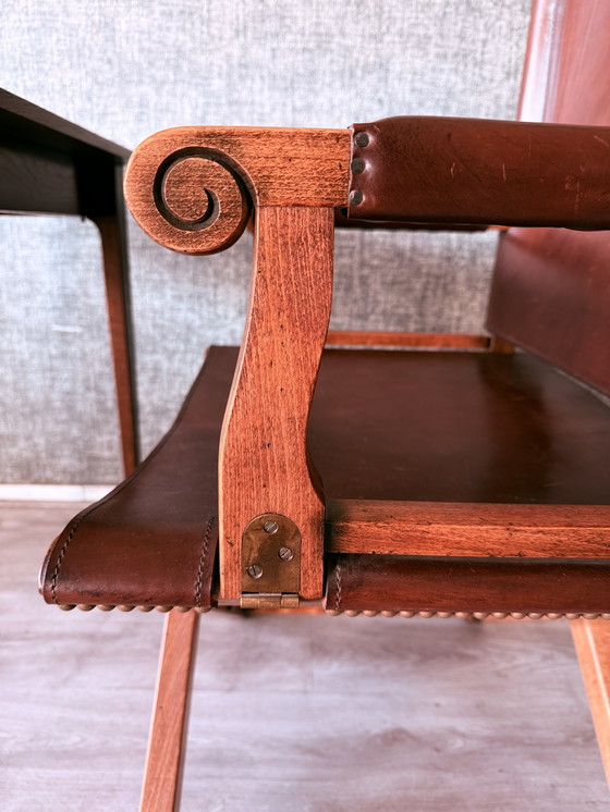 Image 1 of Escritorio de campaña plegable y sillón de campaña de Napoleón Bonaparte