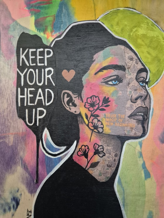 Image 1 of Keep your head up painting