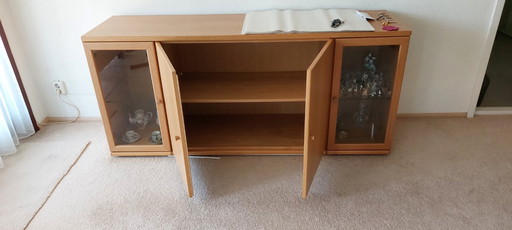 Hülsta clear oak sideboard