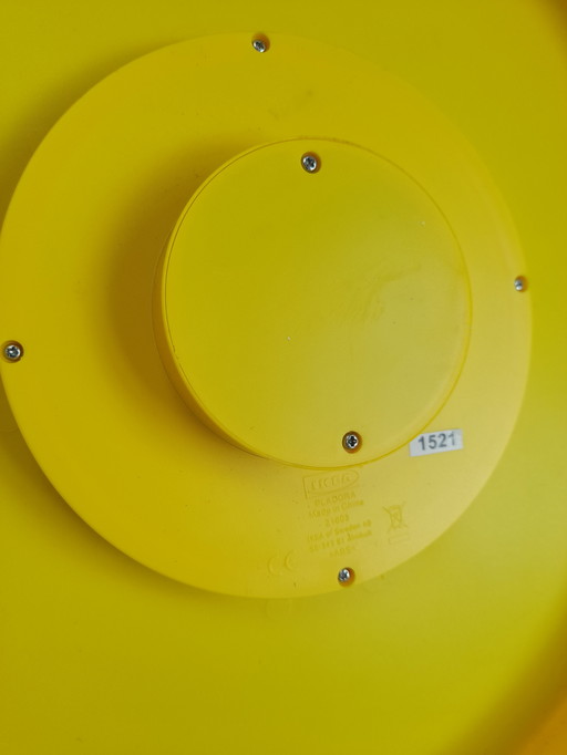 Ikea Pladdra 90er-Jahre Wanduhr