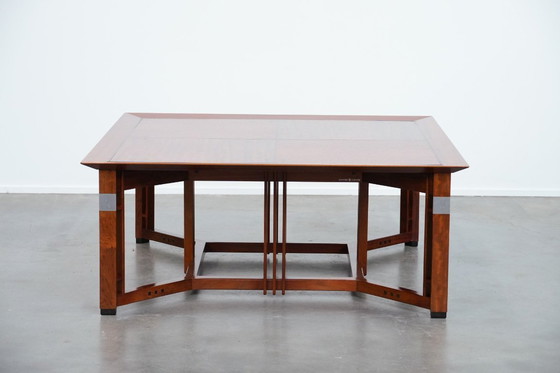 Image 1 of Large square Art Deco coffee table by Schuitema from the Decoforma series