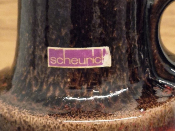 Image 1 of Vase vintage - Allemagne de l'Ouest - Scheurich - 28 cm