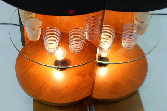 Image 1 of Toeletta restaurata con specchio di Jindrich Halabala per Up Zavody, anni '40