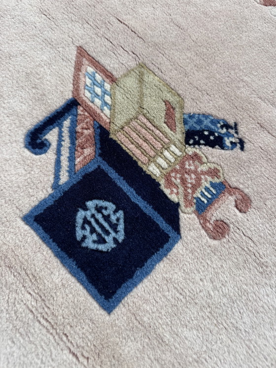 Image 1 of Antiker chinesischer Teppich aus Peking