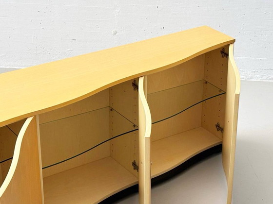 Image 1 of Mueble bajo ondulado de Punt Mobles, Valencia, años 90