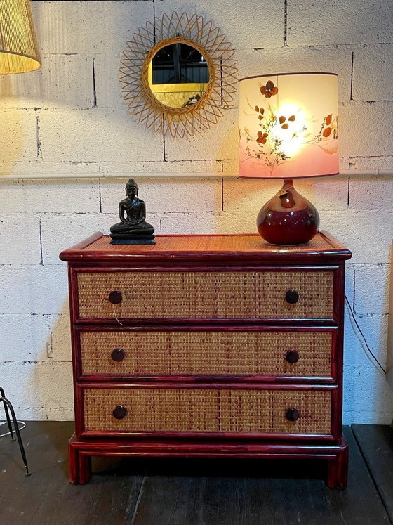 Image 1 of Vintage Maugrion chest of drawers from the 1980s