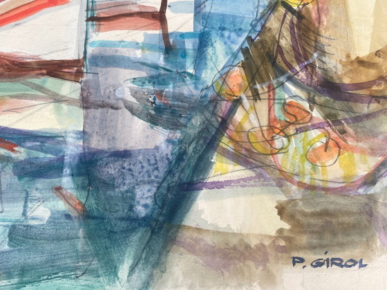 Image 1 of Acuarela sobre papel de Paul Girol
