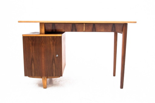 Bureau vintage, conçu par M. Puchała, Pologne, années 1960.