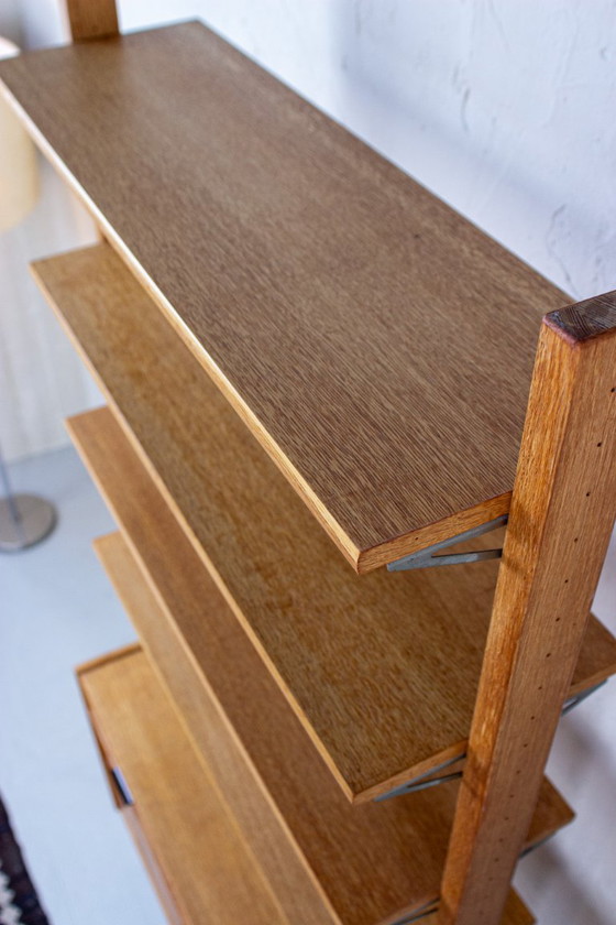 Image 1 of Vintage IKEA bookcase, highboard, sideboard, oak, mid-century