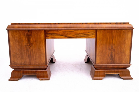 Image 1 of Ensemble de bureau Art déco des années 1930, Pologne.