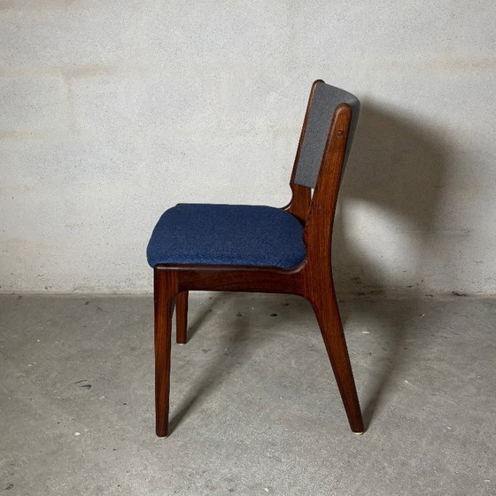 Image 1 of 6x Model 89 Dining Room Chairs by Erik Buch Model 89