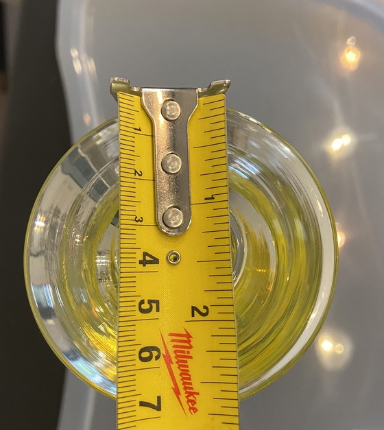 Image 1 of Candeliere in cristallo firmato a mano da A. Wahlstrom, Kosta Boda – 29 cm