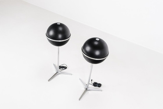 Image 1 of Grundig Audiorama luidsprekers model 8000 zwart, Duitsland, jaren 70