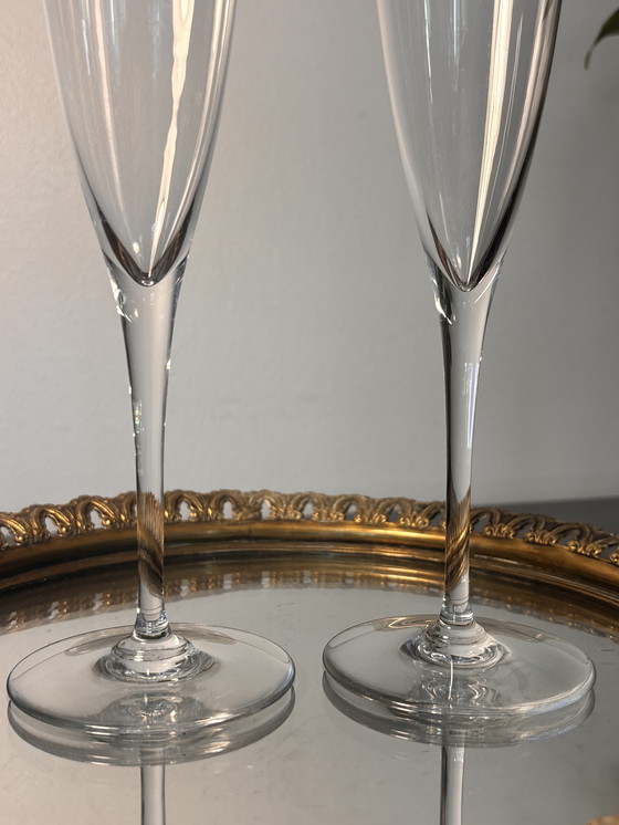Image 1 of 2 Baccarat champagneglazen