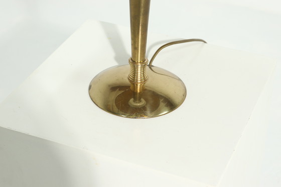 Image 1 of Vintage Brass Table Lamp 1950s