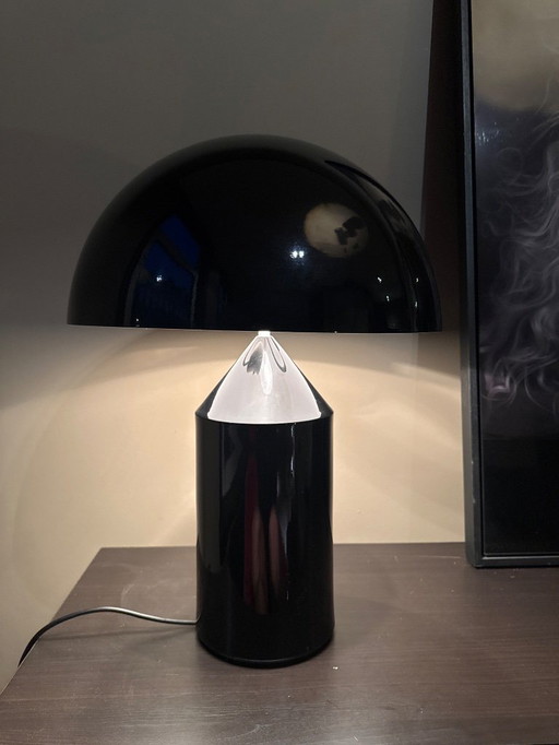 Oluce Atollo Lamp Black Medium