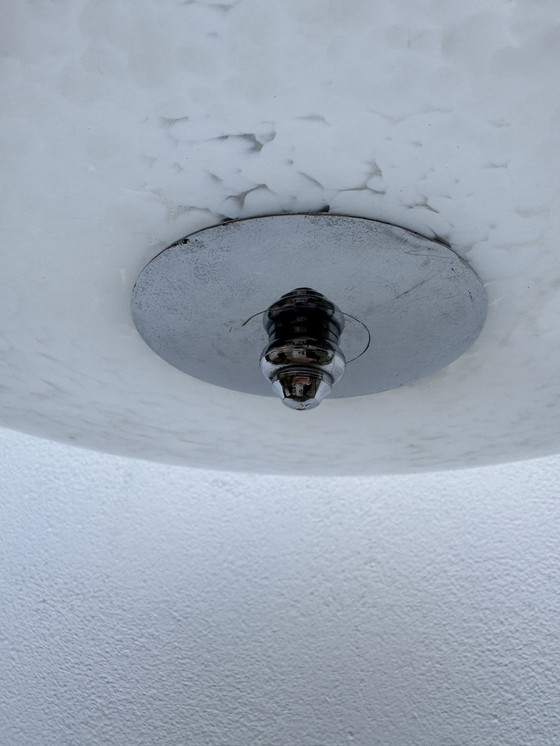 Image 1 of Lampadario in vetro Art Déco dalla Cecoslovacchia